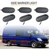 6 светодиодных динамических боковых габаритных указателей поворота, индикаторная лампа для VW Crafter 2006-2016 для Mercedes-Benz Sprinter W906 2006-2018
