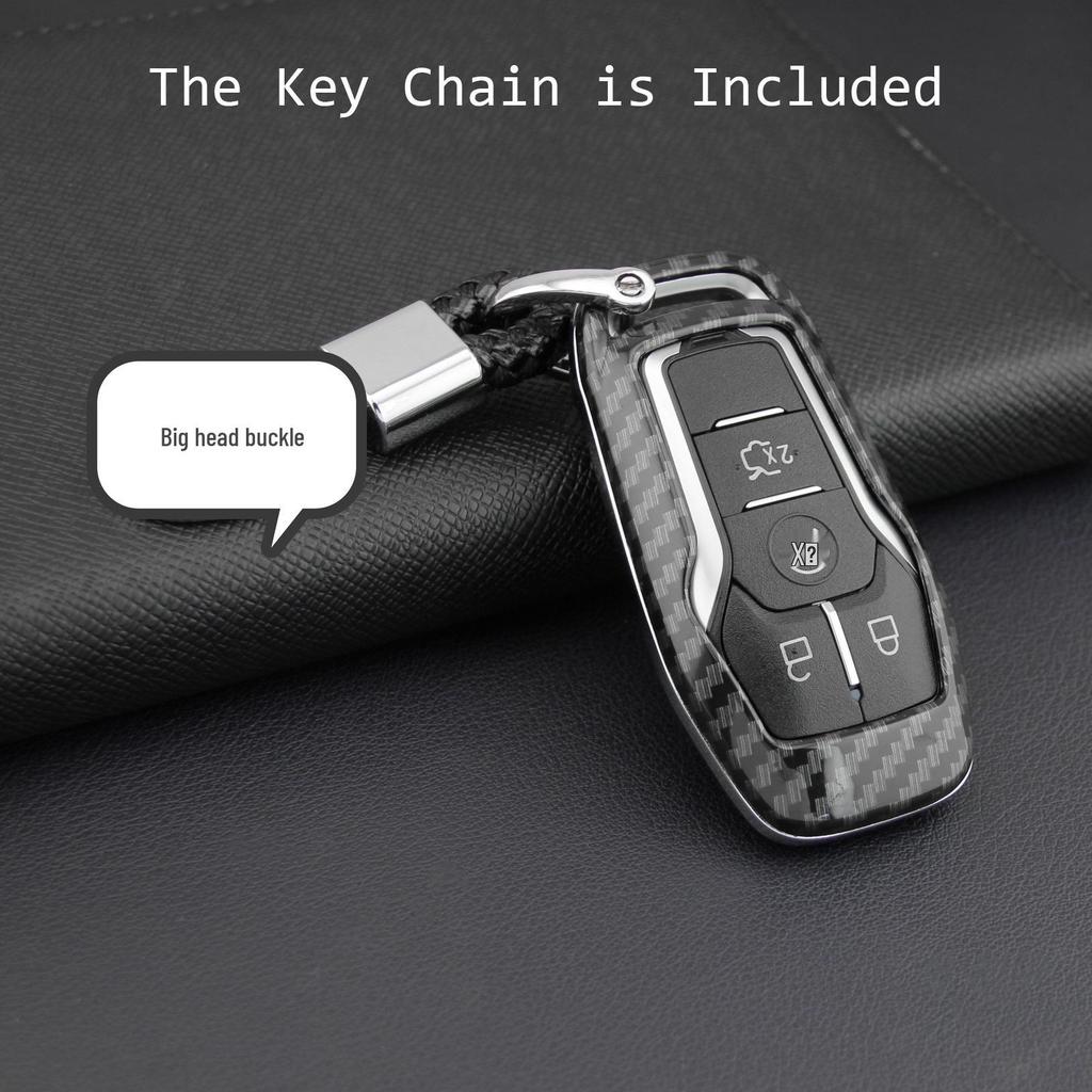 Комплект защитных накладок из углеволокна для ключей Ford Lincoln и Mustang