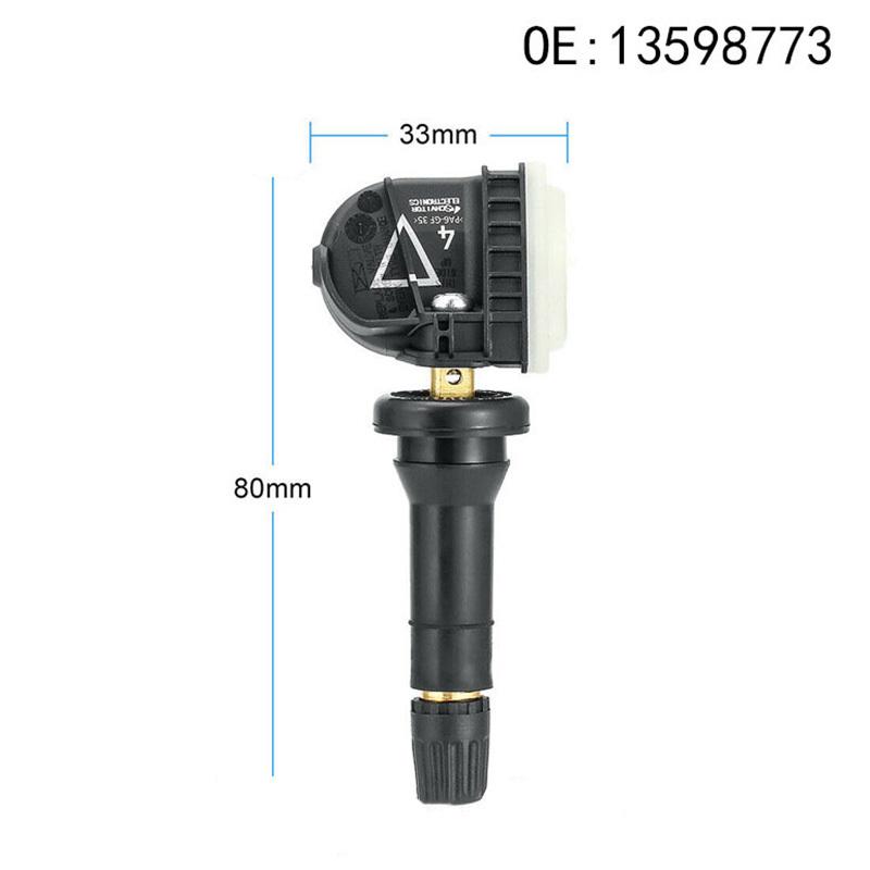 4 шт. 13598773 Датчик контроля давления в шинах TPMS 433 МГц Для Cadillac CT6 XT5 SRX для Chevrolet Malibu для Opel Antara Болт