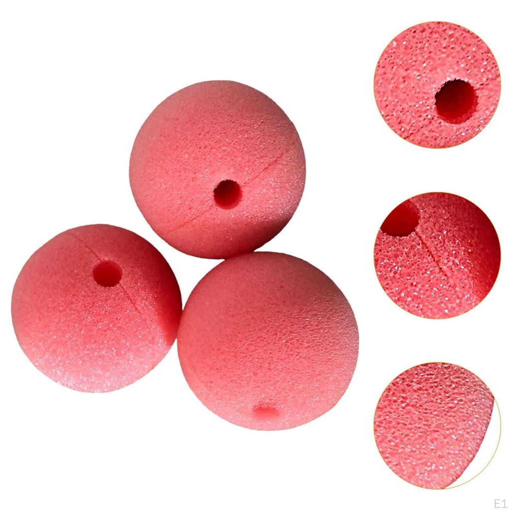 50 Pieces Clown Noses Costume Accessories for Halloween Carnival