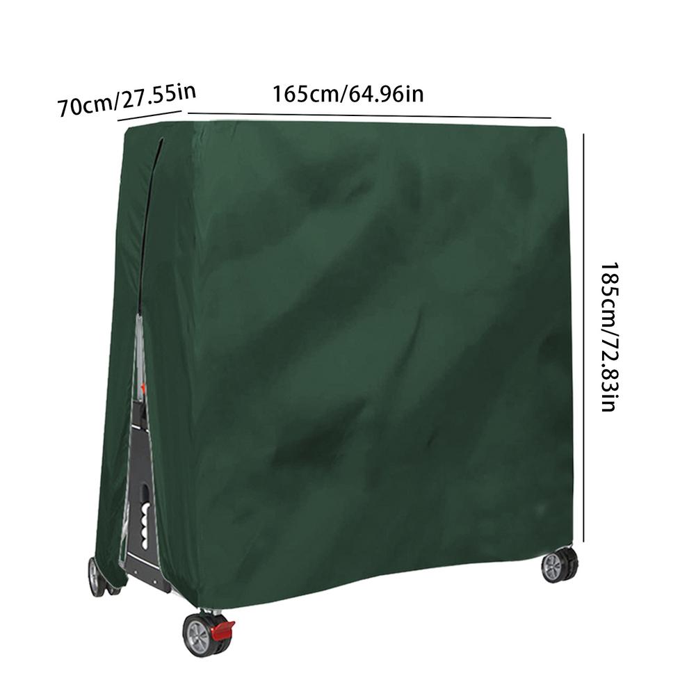 Пылезащитные чехлы для стола для пинг-понга Оксфорд Водонепроницаемый Чехол для хранения Уличный Дождь Ветер Солнце УФ-стойкий Чехол для хранения теннисного стола
