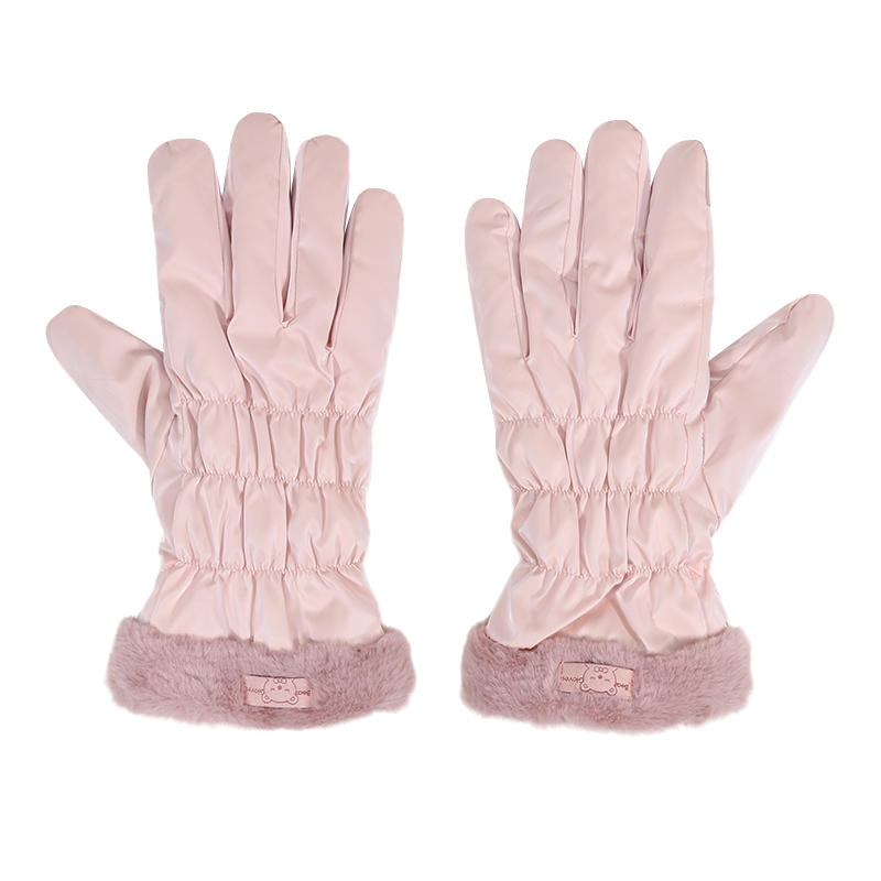 Женские зимние утепленные ветрозащитные лыжные перчатки Теплые водонепроницаемые перчатки с сенсорным экраном для катания, лыж, занятий спортом на открытом воздухе