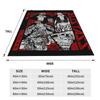 Eustass Kid One Piece Coral Fleece Plush Throw Одеяла Одеяла для дома Спальня Легкое Тонкое Спальня Одеяло