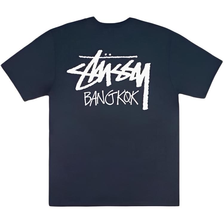 Stussy FW25 Stussy Exclusive Bangkok T Shirt Black T Shirt Unisex RN94974-