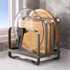 carbon steel countertop storage rack