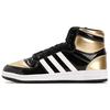 Top Ten RB Black Gold Patent Unisex Sneakers Core-Black Gold-Metallic Footwear-White FX7873