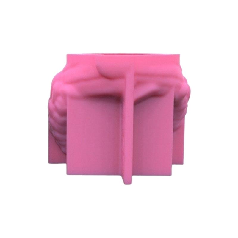 Silicone Candle Holder Moulds Angel Girl Shaped Silicone Candle Stand Moulds Perfect Gift for Crafts Enthusiasts