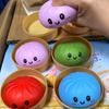 Блестящий Пельмень Блестящий Пельмень Сквиш с Коробкой Пельмени Сенсорная Игрушка-Сжималка для Снятия Стресса