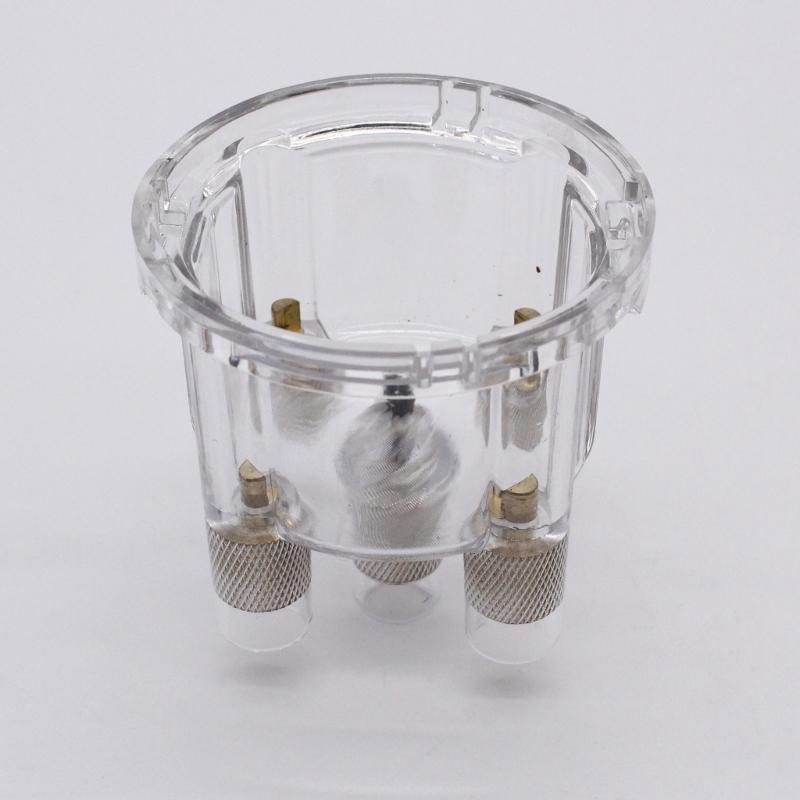 EMPI 8792 009 Крышка распределителя зажигания Верхнее крепление для T1 Универсальные сменные аксессуары Прозрачная водонепроницаемая крышка распределителя зажигания Черная