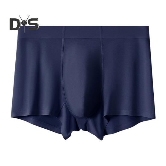 Мужские трусы-боксеры облегающего кроя, цветные шорты-трусы с эластичной резинкой на средней талии, плавные линии, U-образные трусики