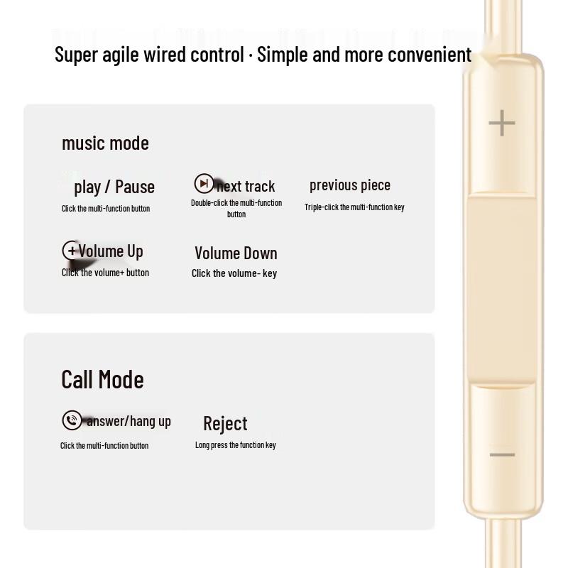 Lenovo YF Series In-Ear Wired Earphones