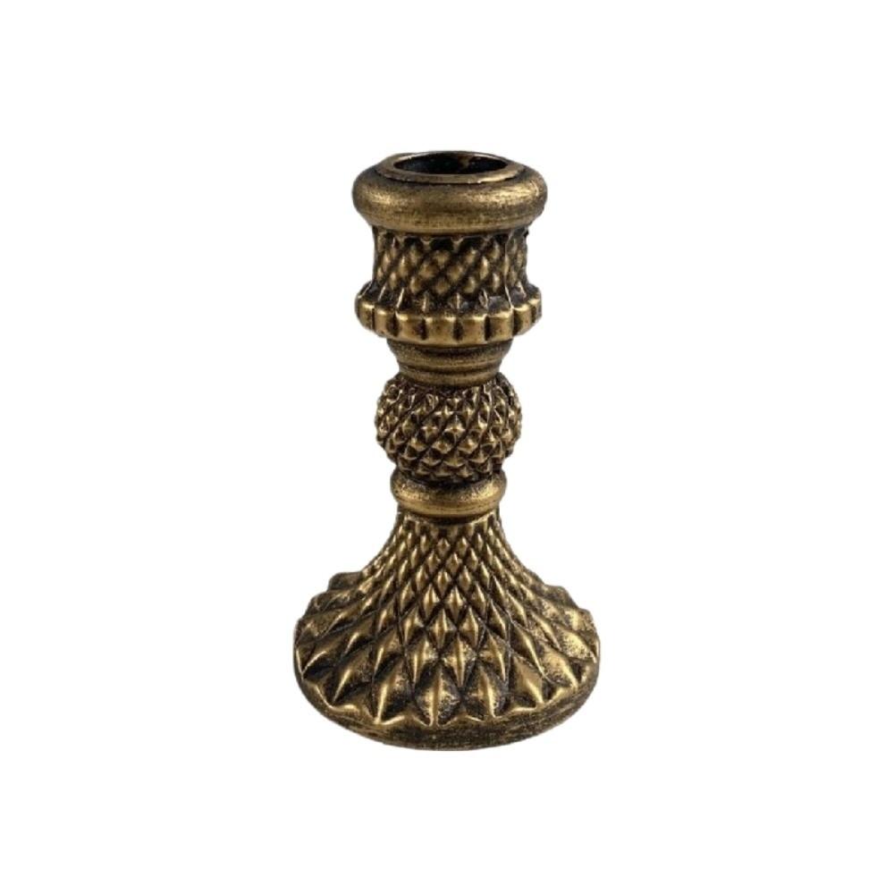 Vintage Pillar Candlestick European Style Adornment Candle Stand Aromatherapy Candle Base Wedding