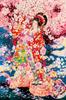 1000-piece Jigsaw Puzzle "Aim To Be a Puzzle Master Sakura No Yume" (50x75cm)