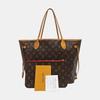 [Б/У] Сумка-тоут Neverfull Mm Monogram из канвы с покрытием и кожаной отделкой - Удовлетворительное состояние #1J2U9N6