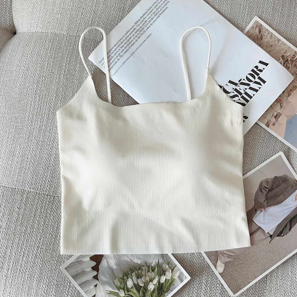 Простой и бесшовный дизайн, ощущение красивой спины, бюстгальтер One Pure Want To Take Breast Pad, открытая спина, маленький жилет-халтер для женщин, внутри топа