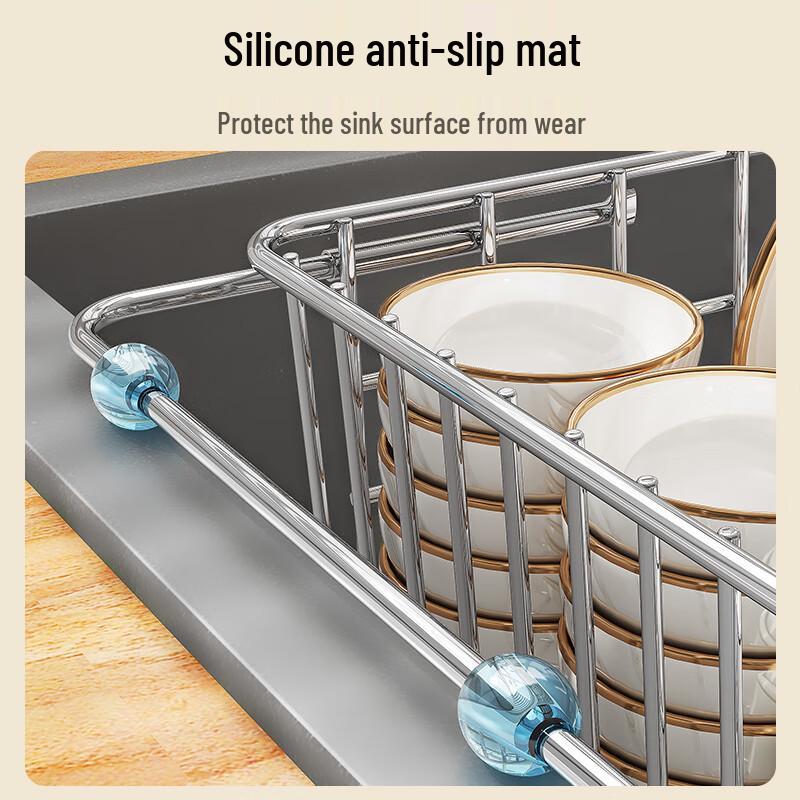 Shuaishi Кухонная мойка из нержавеющей стали 304, сушилка для посуды и корзина