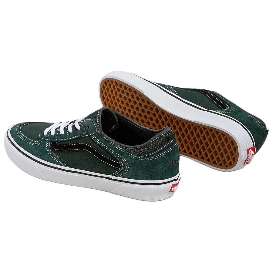 Vans Rowley Мягкие Удобные Универсальные Низкие Кеды для Скейтбординга Унисекс Кроссовки Зеленые VN0A2Z3O1CI