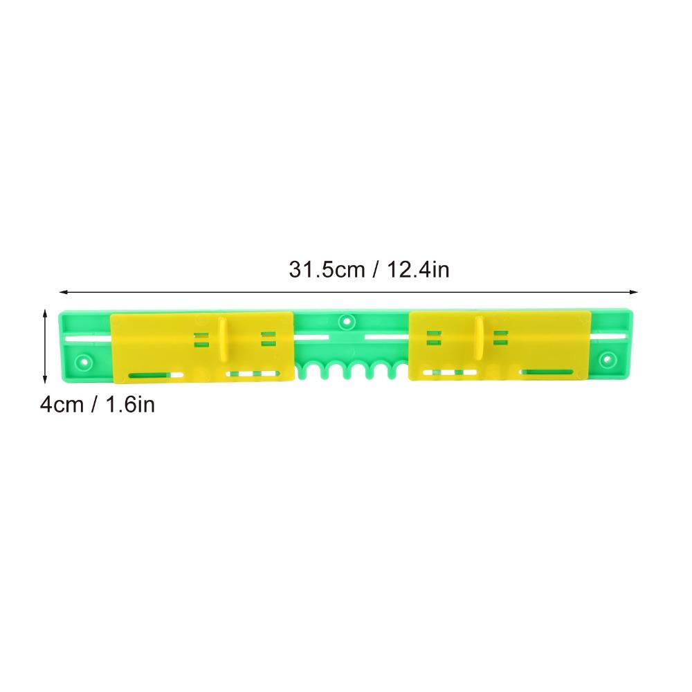 2pcs Corrosion Resistant Beehive Sliding Guard Plastic Beekeeping Gate Guard Indoor Beekeeping