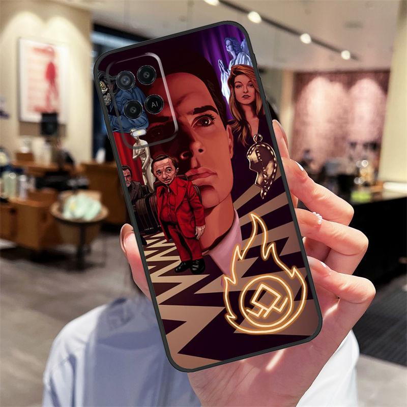 Добро пожаловать в Твин Пикс Чехол для Oppo A94 A74 A54 A18 A38 A58 A78 A98 A40 A60 A80 A16 A76 A96 A15 A17 A77 A57S Обложка