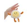 Waffle Egg Plush Toy Keychain Cartoon Pendant Bag Decorations Toy Kids Gift
