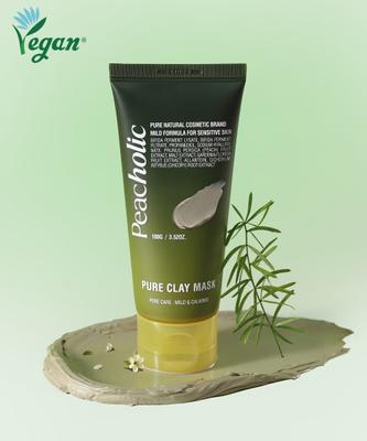 Маска из чистой глины Peacholic 100г