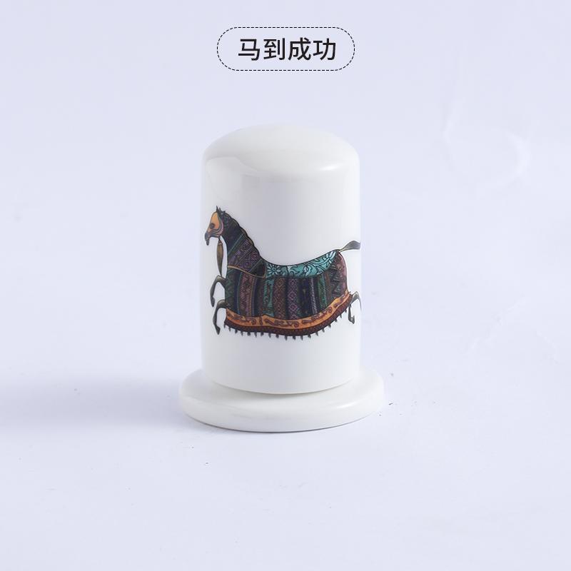 Bone China Toothpick Box Phnom Penh Toothpick Jar Toothpick Holder Chinese Toothpick Dispenser Secret Stash Tooth Pick Holder