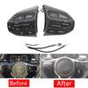 New Steering Wheel Button Cruise Control Volume Switch With Red line For KIA K2 RIO 2017 2018 2019 RIO 4 X LINE Picanto 3
