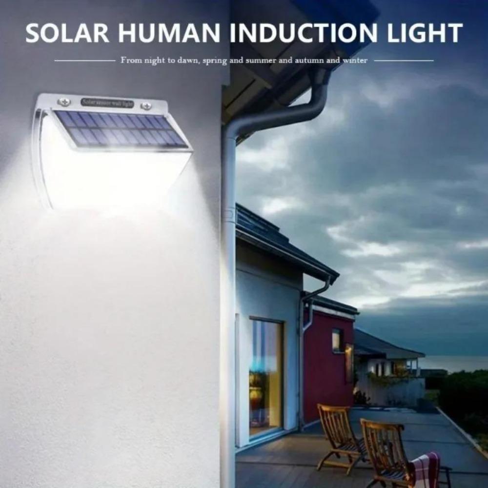 Solar Light 160 Leds Outdoor Garden Decoration IP65 Waterproof Solar Wall Lamp Motion Sensor Fence Lights For Yard Lawn Driveway