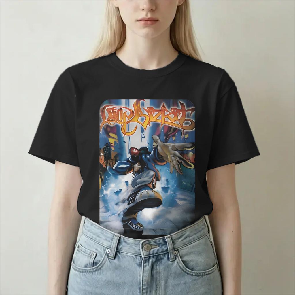 Limp Bizkit Tshirts For Unisex Unisex Metal Band Rap Rock Novelty Pure Cotton Tees O Neck Short Sleeve T Shirts Summer Clothing