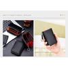 Bison Denim Fashion RFID Blocking Men Wallet Leather Carbon Fiber Card Holder Purse
