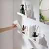 Настенная полка для хранения без сверления, держатель для шампуня, устойчивая полка для ванной комнаты, кухня