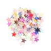 200pcs Resin Charm Starfish Shape Imitation Pearl Sticker Mobile Phone Decoration Material