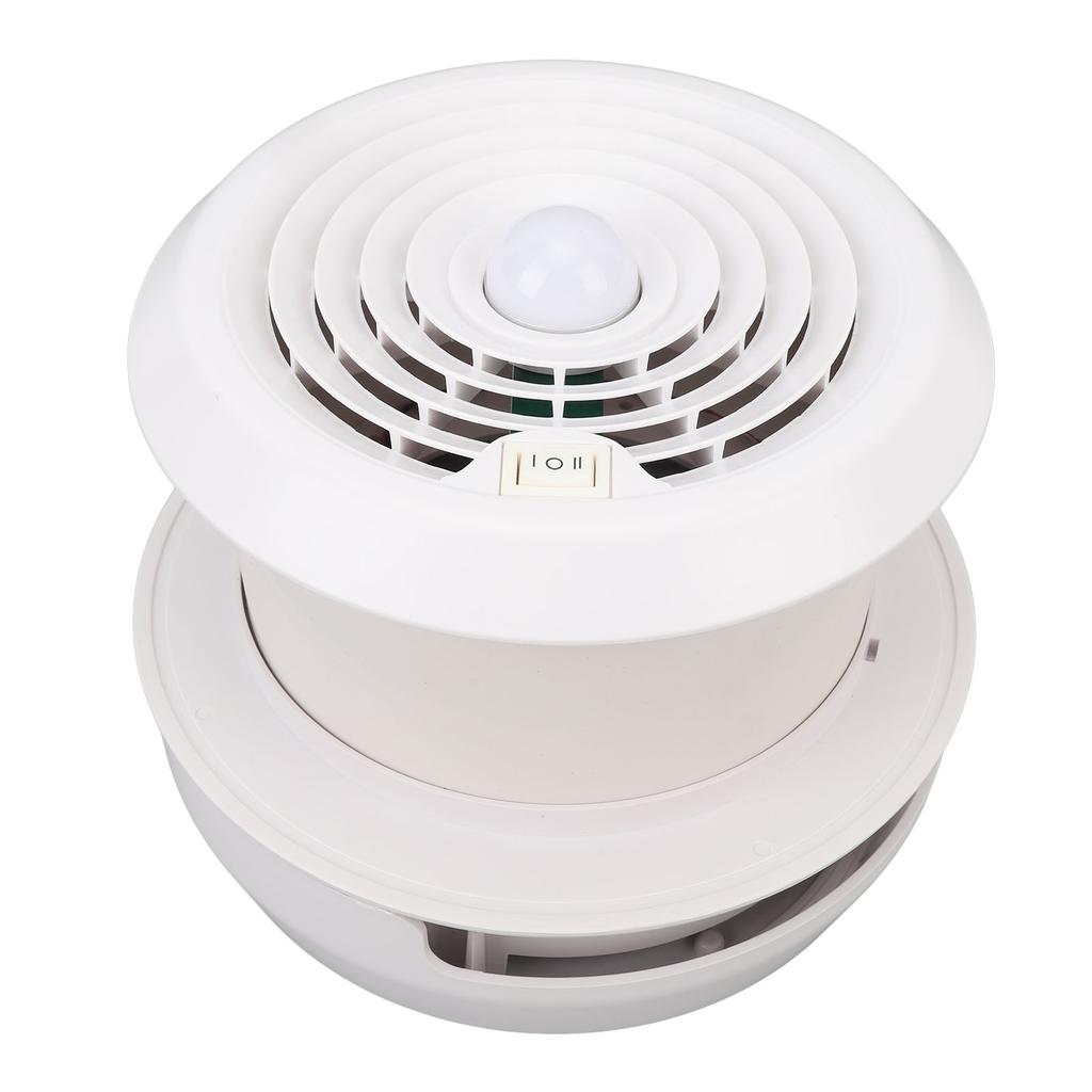 RV Roof Vent Fan Mushroom Head Shape 2 Speed 12V Motorhome Exhaust Fan with Lighting and Mesh Screen For RV Camper