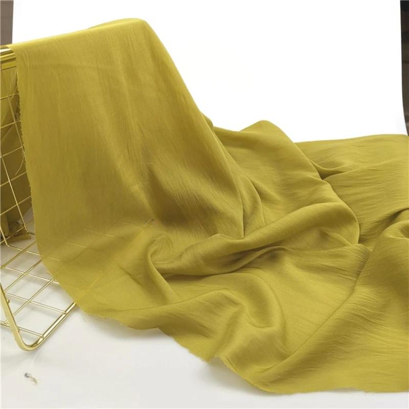 100x150 см шелковый хлопковый материал ткань однотонная для нижней подкладки юбки одежда ткань одежда DIY швейная оптовая продажа