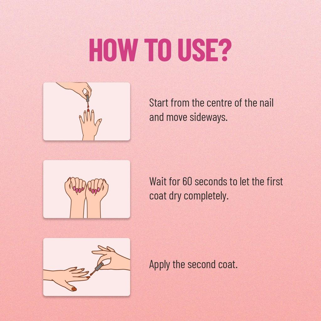 Потрясающий лак для ногтей | Устойчивый к сколам, быстросохнущий лак для ногтей | Высокопигментированный с высоким блеском лак для ногтей | 10 мл