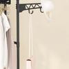 Wieszak Stojący Na Ubrania Buty Garderoba Regał Półki Metalowa Loft 171 Cm