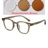 Transparent Gray Frame Round Shortsighted Prescription Glasses Women  Anti Blue Rays Myopia Eyeglasses 0 -0.5 -0.75 To -6.0