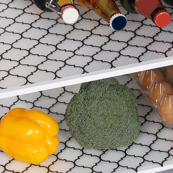 EVA Printed Drawer Liner Thick Non-Adhesive Shelf Mat for Kitchen Cabinet