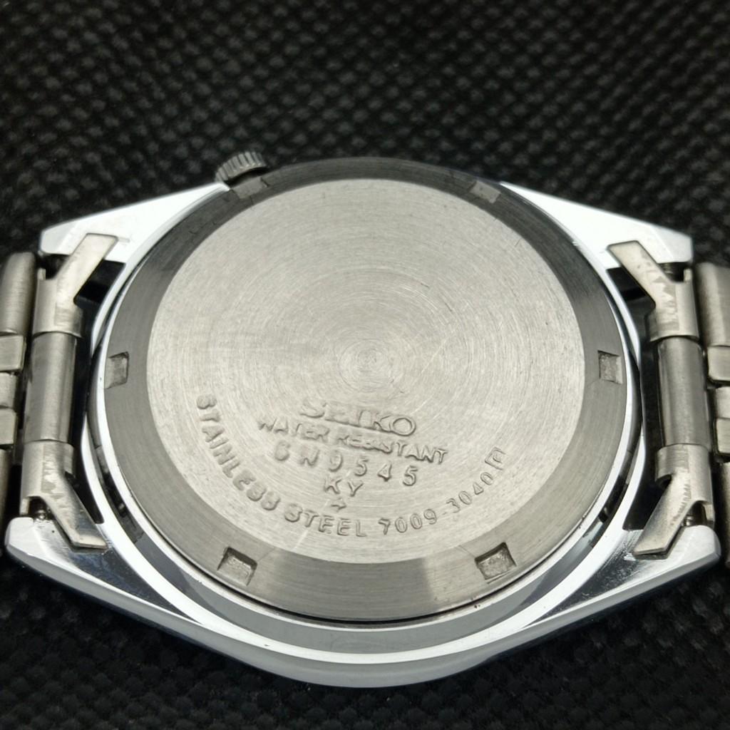 ВОССТАНОВЛЕННЫЕ ВИНТАЖНЫЕ МУЖСКИЕ ЧАСЫ SEIKO 5 AUTOMATIC JAPAN D/D SILVER 593a-a311253-2