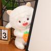 Articulated Plush Lamb Toy With Movable Joints Stuffed Animal Doll Kids For