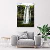 Canvas print, Waterfall Mountains Nature Landscape