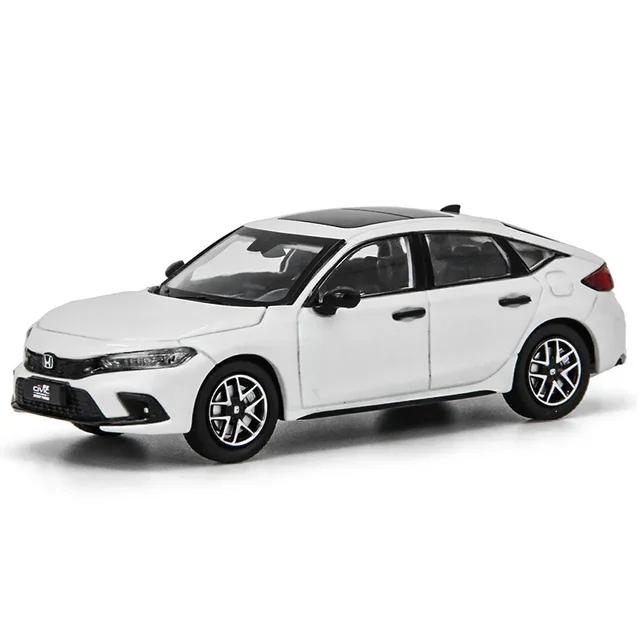 QLN2 1/43 Scale Honda Civic Hatchback 2023 Red Diecast Model Car Collection