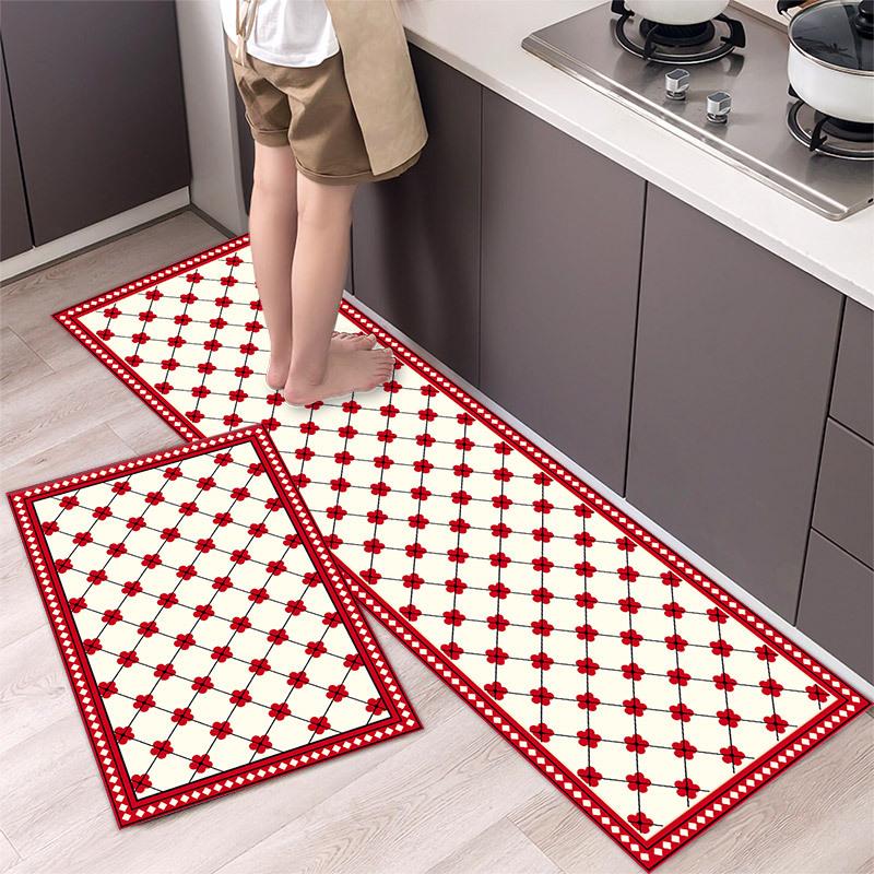 Простой и роскошный ковер, напольный коврик, кухонный коврик, коврик для двери в ванную комнату, коврик для ног