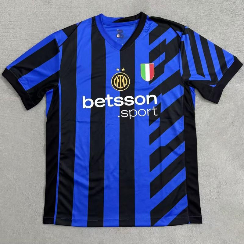 Inter Milan Retro Fan Jersey Classic Football Shirt Vintage Squad Edition Mens Soccer Uniform
