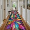 Colorful Flower Carpet Bright Long Carpet Kitchen Rug Runner Rug Rug For Bedroom Doormat Welcome Mat Living Room Carpet