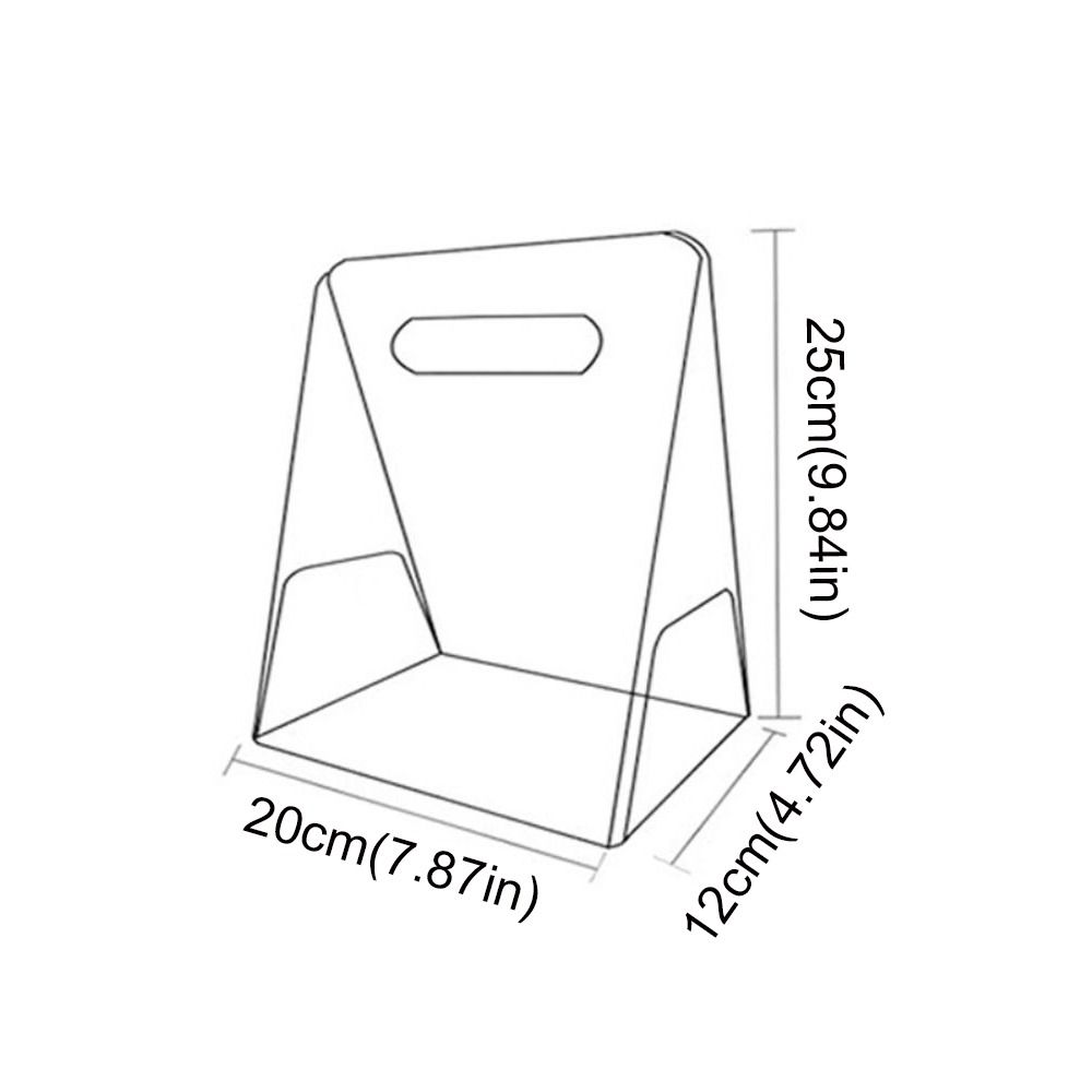 Сумка-букет, упаковочный пакет, многоразовый пакет для цветов, креативная акриловая коробка для цветов, День святого Валентина