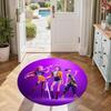 Colorful Stage Round Area Rug Perfect for Kitchen Living Rooms Bedrooms Dormitory Antislip Round Carpet Office home decor