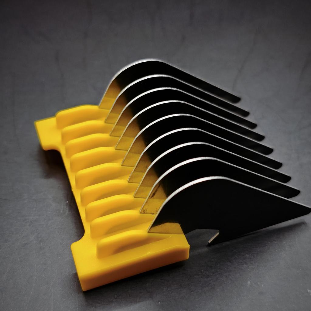 Stainless Steel Hair Clipper Slide-on Attachment Comb Prewave Replacement For Wahl Moser 1170 1230 1233 1234 1400 1853 1854 1855