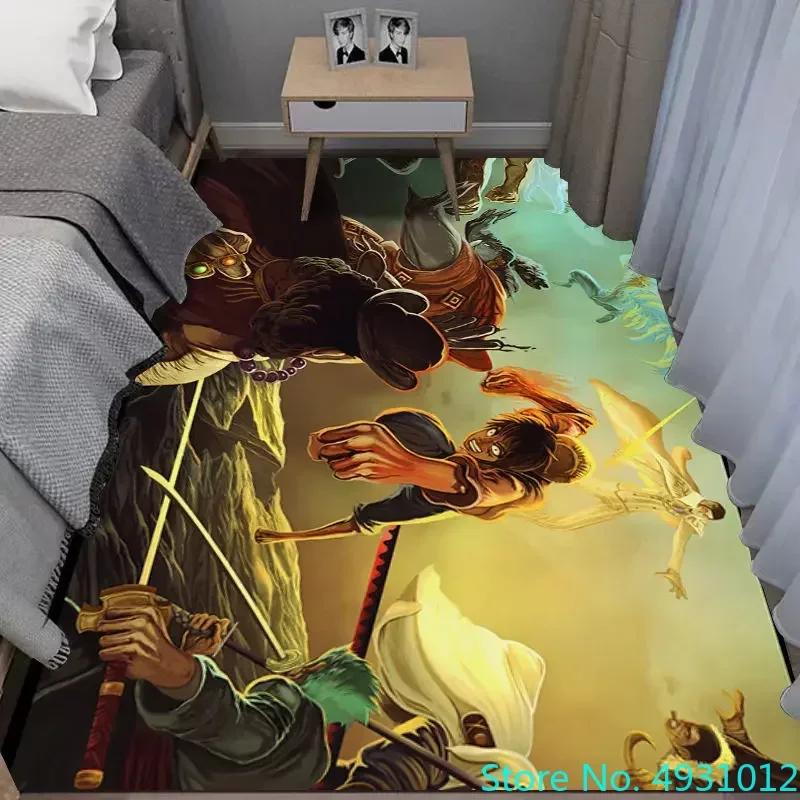 Anime Cartoon One Piece Luffy 5th Gear Rug Carpet Living Room Bedroom Bedside Soft Comfortable Children Kids Anti Slip Floor Mat