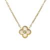 Ожерелье с четырехлистным клевером, инкрустированное стразами, роскошная цепочка на ключицу, высококачественные женские ожерелья